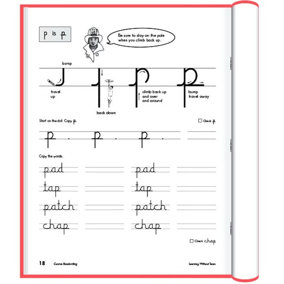 Learning Without Tears Cursive Handwriting Student Workbook 3rd Grade Writing - Picture 7 of 8